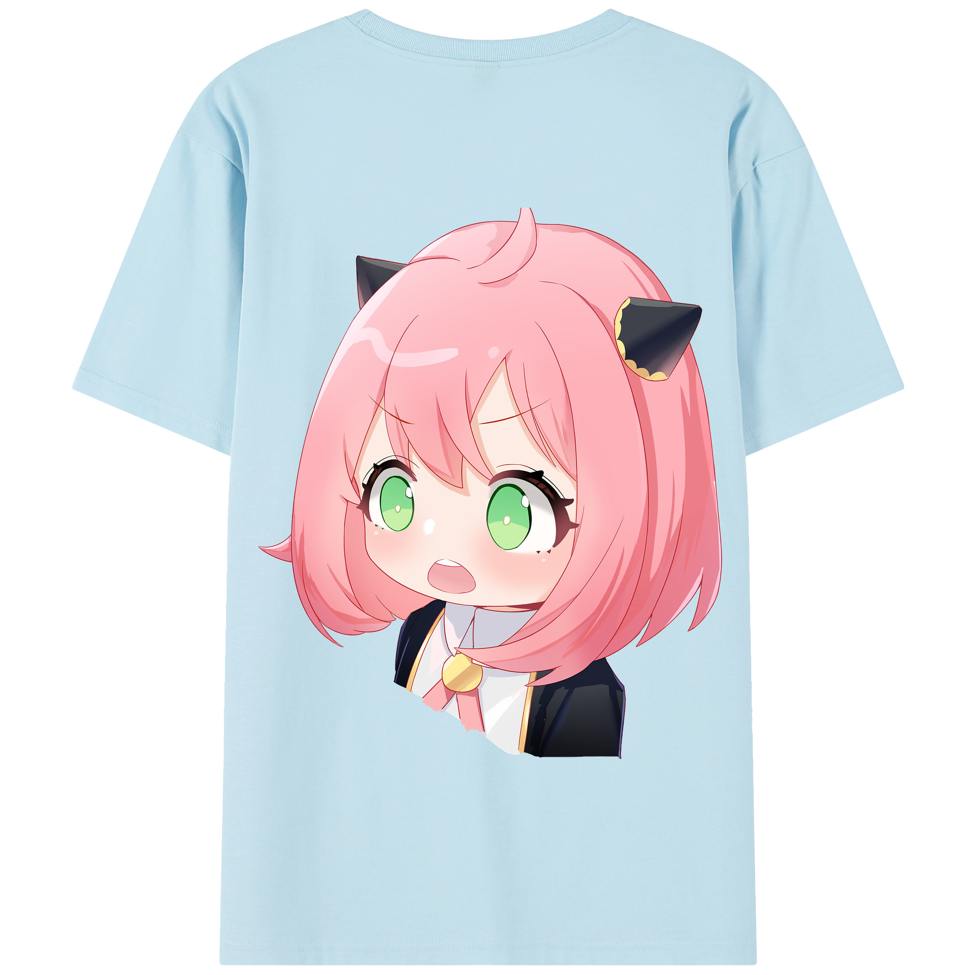 （画像用） SPY×FAMILY间谍家家酒 綿100％半袖Tシャツ（背面プリント）